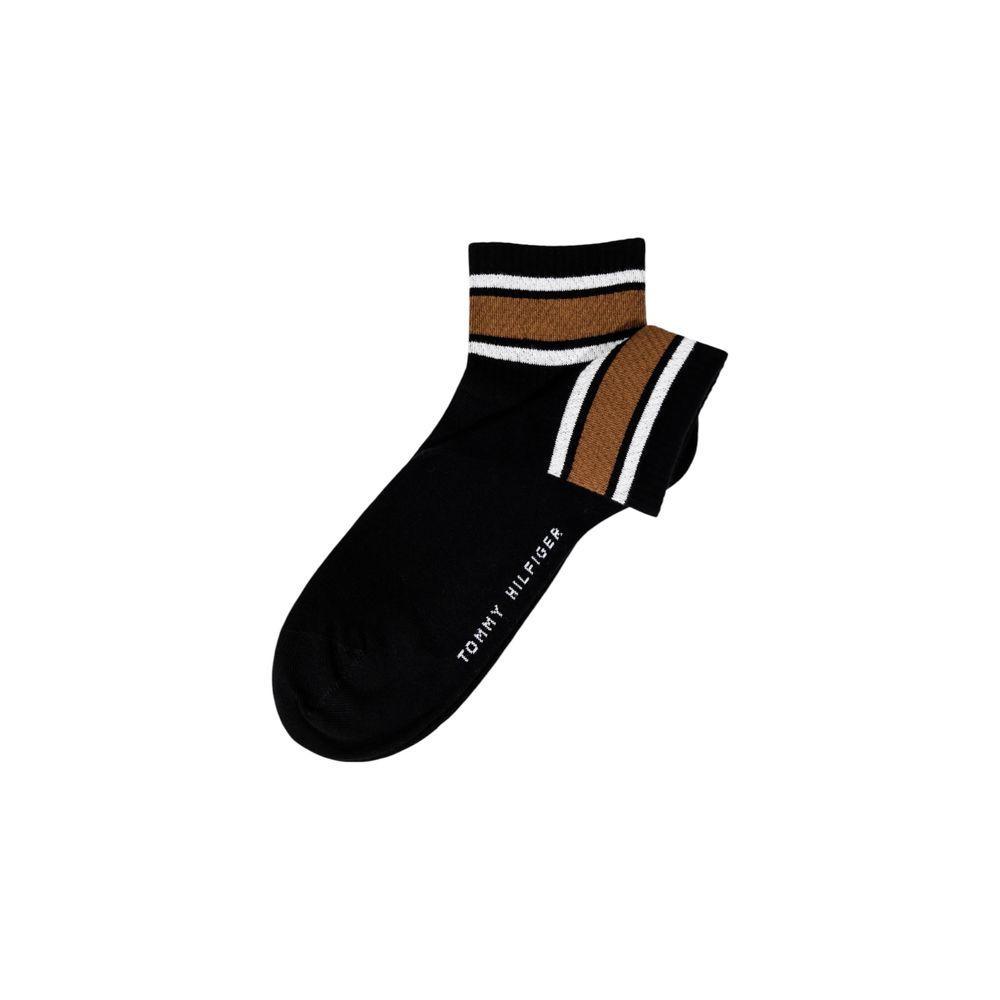 Tommy Hilfiger – Schwarze Socken aus Bio-Baumwolle