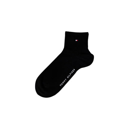 Tommy Hilfiger – Schwarze Socken aus Bio-Baumwolle