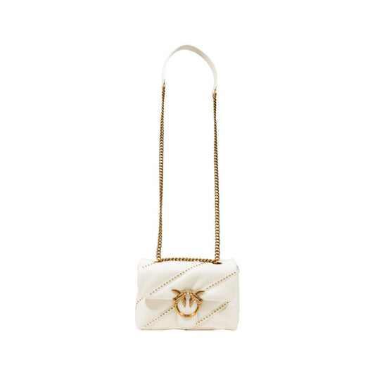 PINKO White Polyethylene Handbag