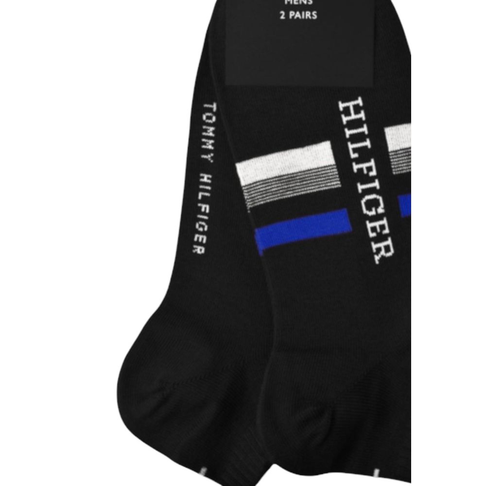 Tommy Hilfiger Schwarze Baumwollsocken