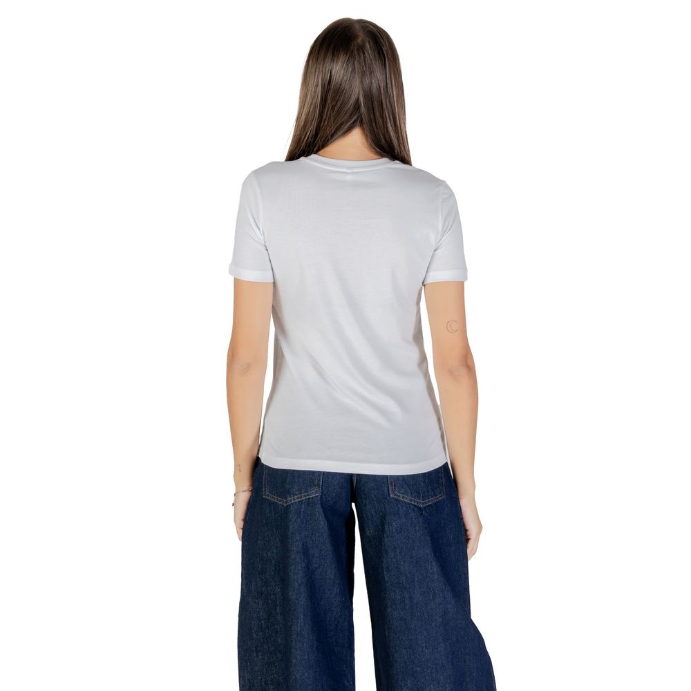 Only – Zweifarbiges Baumwoll-T-Shirt