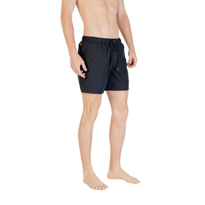 Colmar Originals – Schwarze Polyester-Badeshorts