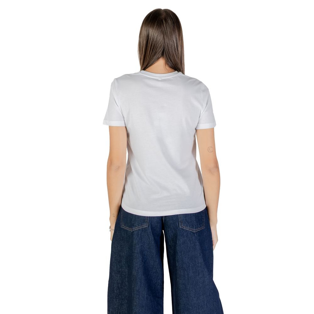 Nur rosa Baumwoll-T-Shirt