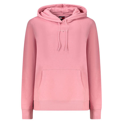 Tommy Hilfiger – Rosafarbener Baumwollpullover für Damen