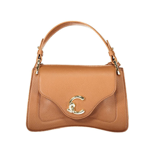 Coccinelle Braune Leder Damen Handtasche