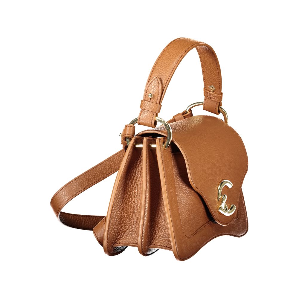 Coccinelle Braune Leder Damen Handtasche