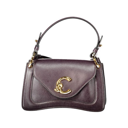 Coccinelle Lila Leder Damen Handtasche