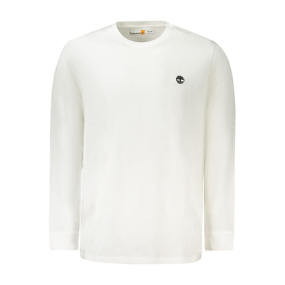 Timberland – Weißes Baumwoll-T-Shirt für Herren