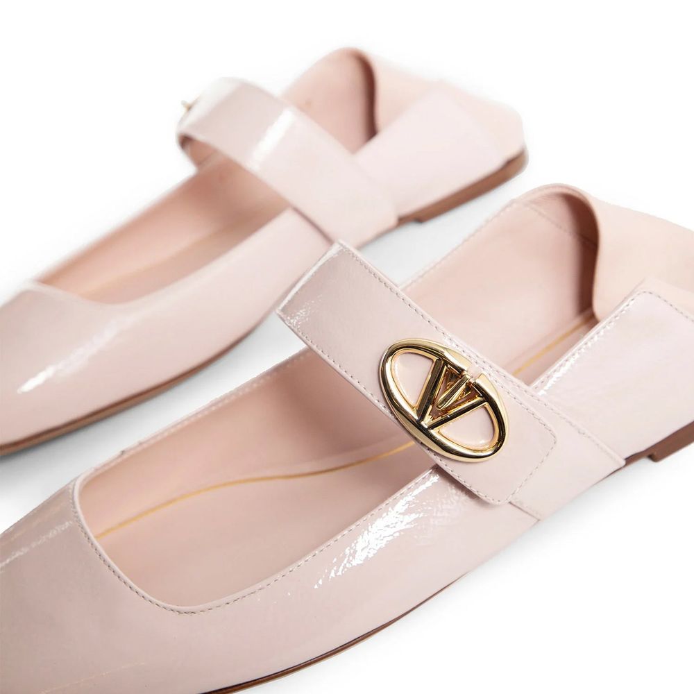 Valentino Garavani Ballerinas aus mehrfarbigem Lammleder