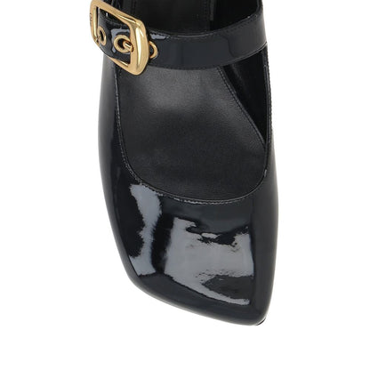 Chloé Ballerinas aus schwarzem Kalbsleder
