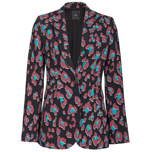 PINKO Black Polyester Women's Blazer