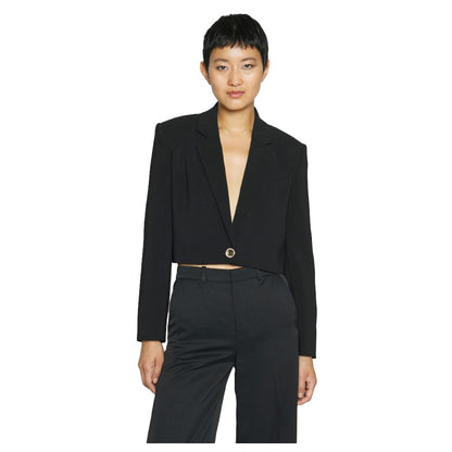 PINKO Black Polyester Women Blazer