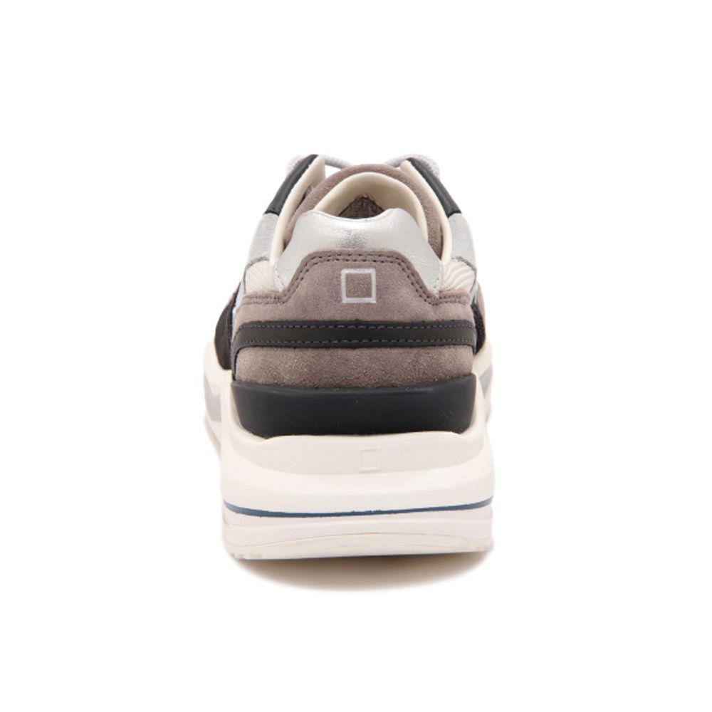 DATE Beige Ledersneaker