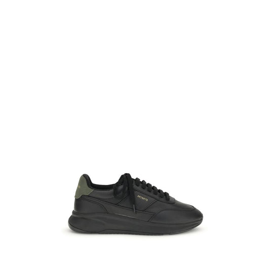 Axel Arigato Schwarze Leder-Sneaker im sportlichen Stil