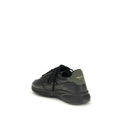 Axel Arigato Schwarze Leder-Sneaker im sportlichen Stil