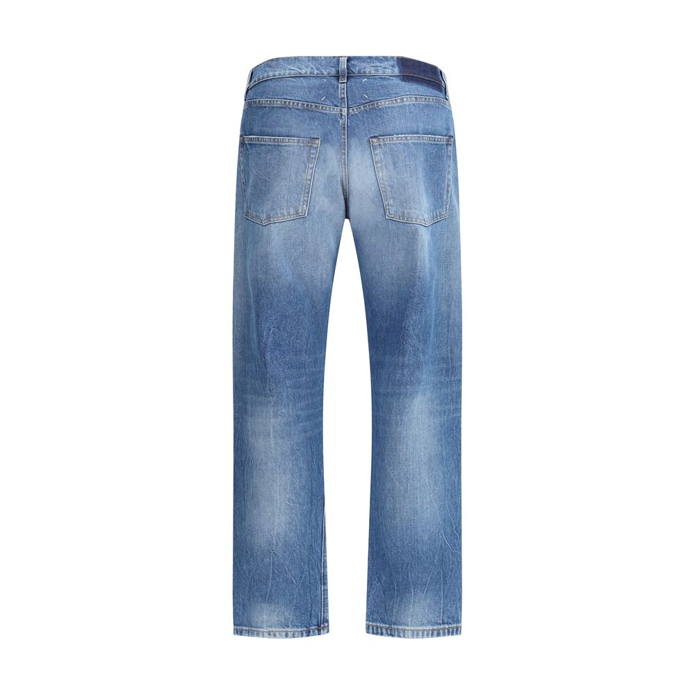 Margiela Blaue Baumwolljeans Denim