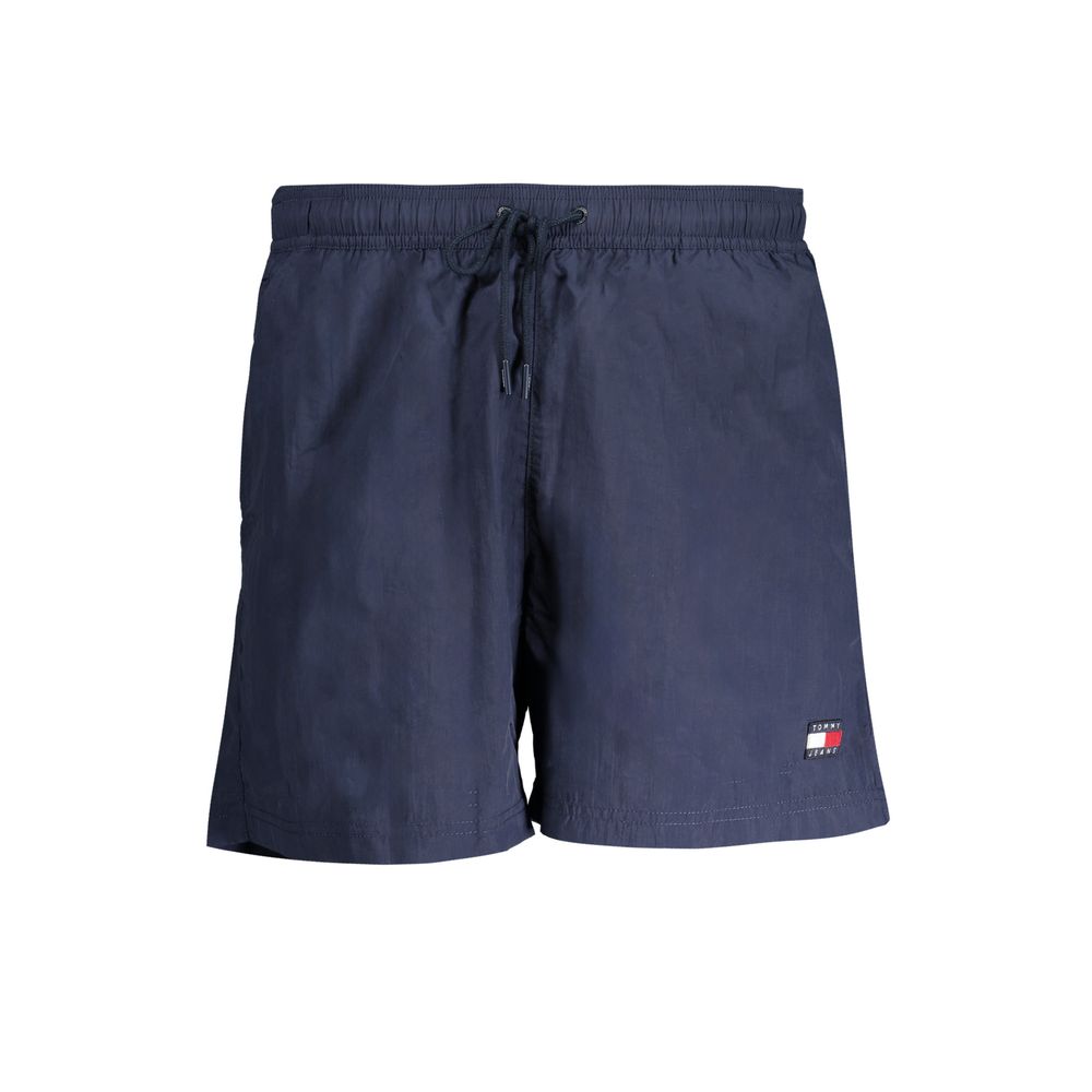Tommy Hilfiger – Blaue Nylon-Bademode