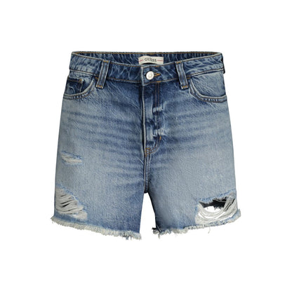Guess Jeans – Blaue Baumwollshorts
