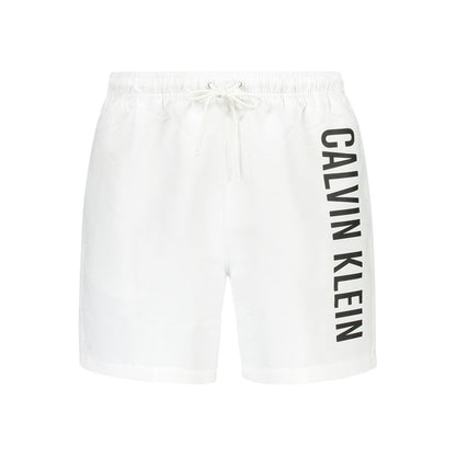 Calvin Klein Weiße Polyester-Bademode