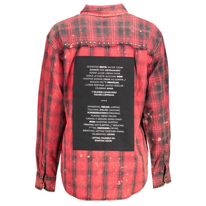 Desigual Red Cotton Shirt
