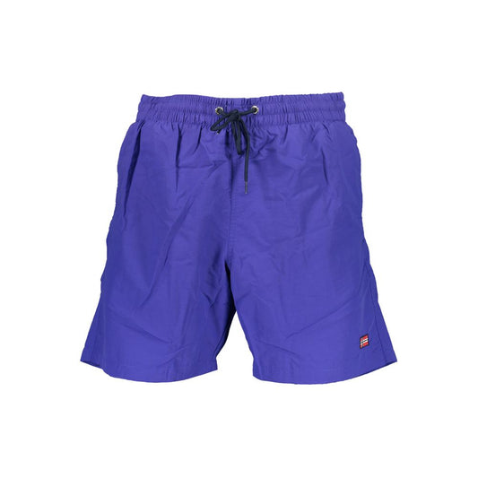 Norwegen 1963 Blaue Polyamid-Bademode