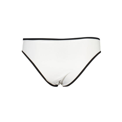 Karl Lagerfeld White Elastane Swimwear