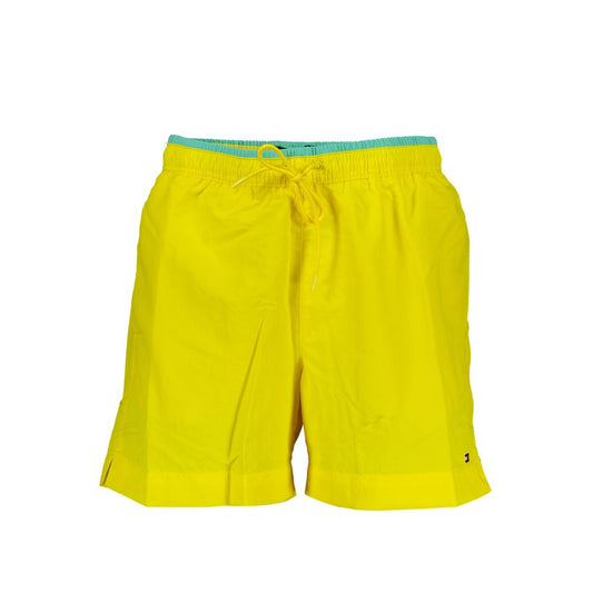 Tommy Hilfiger – Gelbe Nylon-Bademode