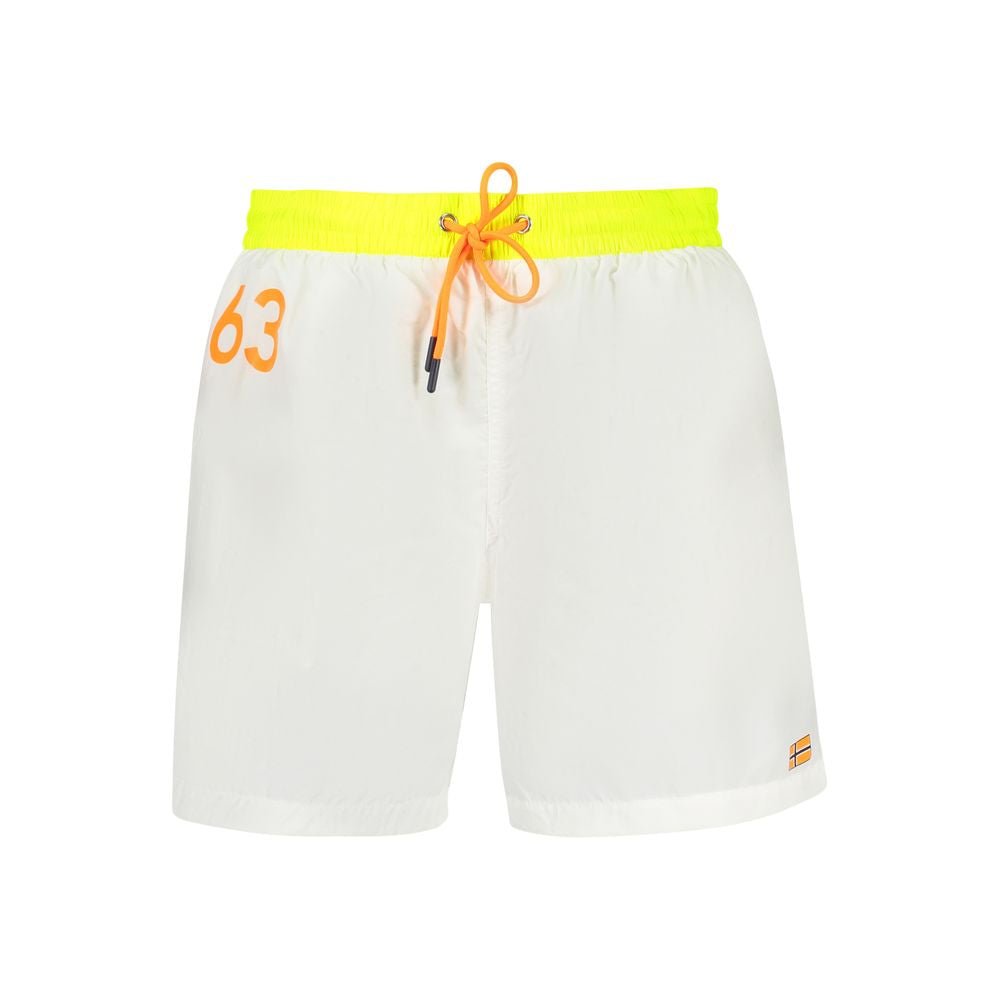 Norwegen 1963 Weiße Polyamid-Bademode