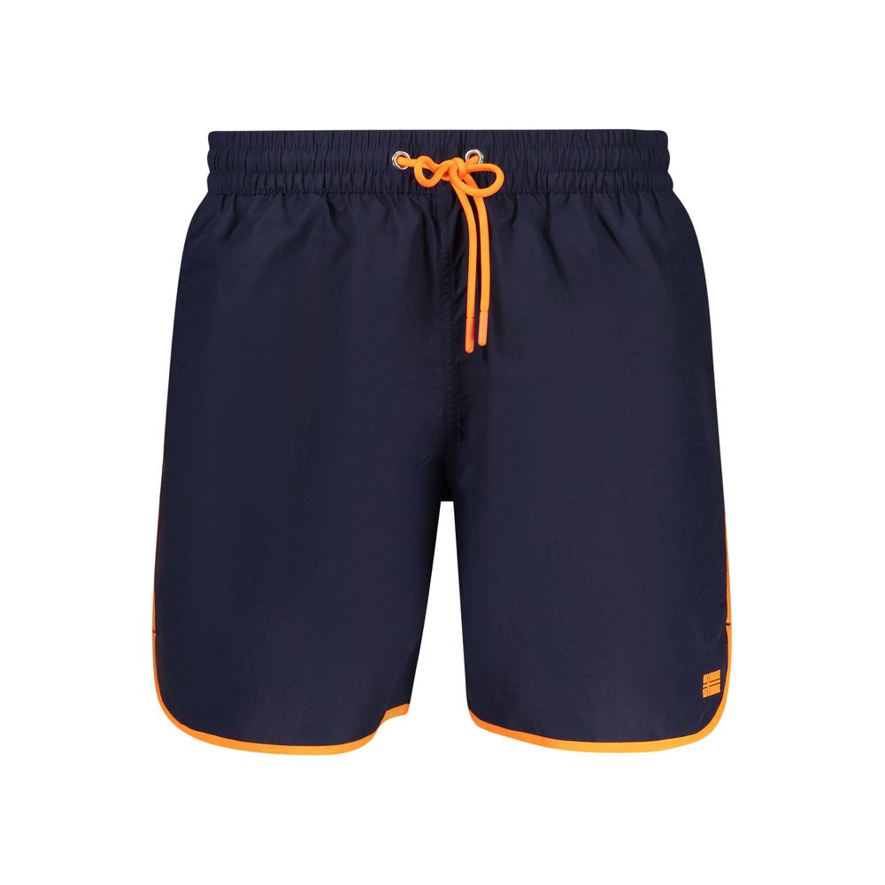 Norwegen 1963 Blaue Polyamid-Bademode