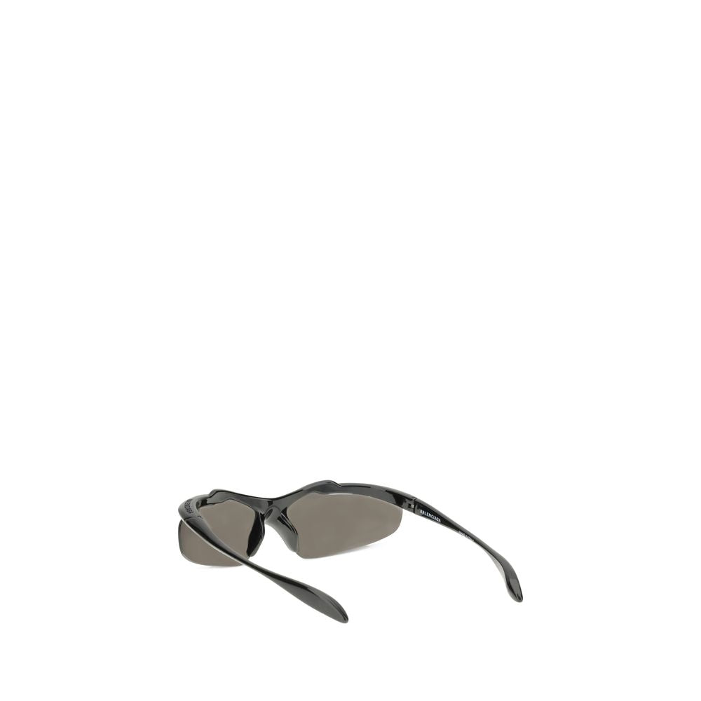 Balenciaga Sonnenbrille aus schwarzem Polyamid