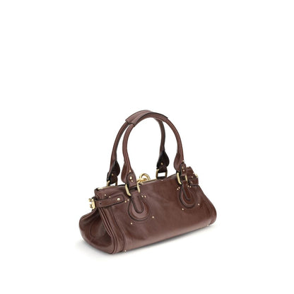 Chloé Bordeaux Buffalo Leather Shoulder Bag