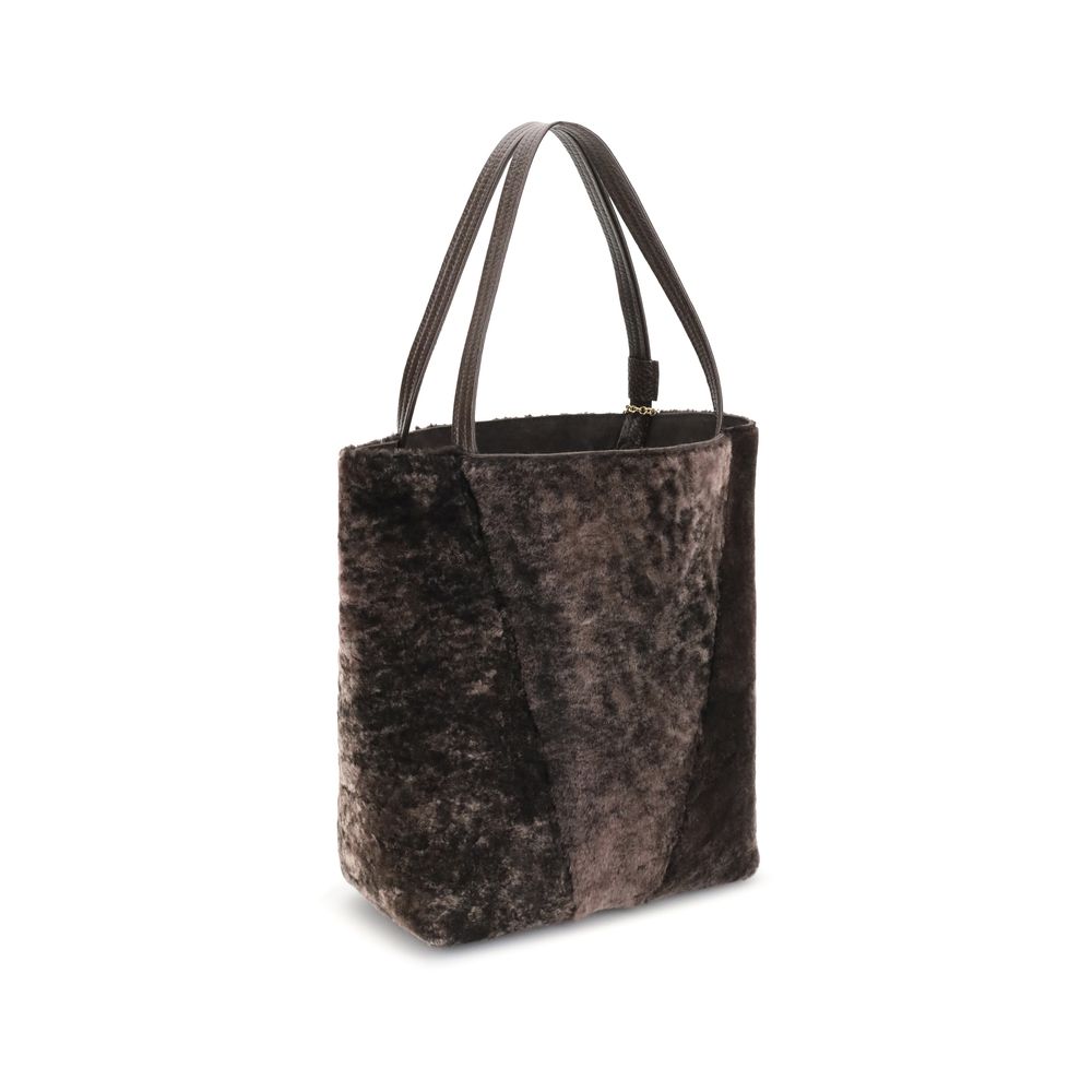 Chloé Brown Lamb Ovis Aries Aries Schultertasche