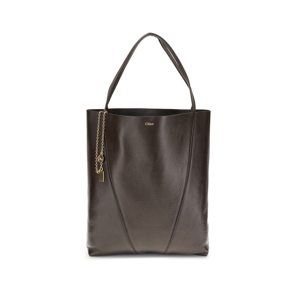 Chloé Schultertasche aus Kalbsleder Bos Taurus