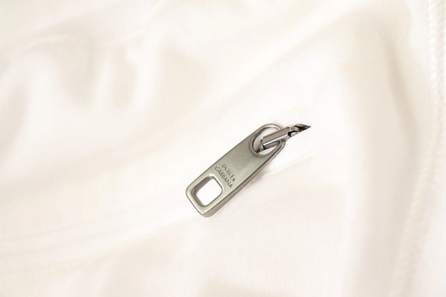 Dolce &amp; Gabbana – Jogginghose mit Logo-Patch aus weißer Baumwolle