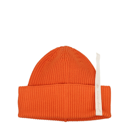 Jacquemus Orange Baumwollmütze
