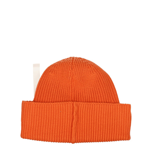 Jacquemus Orange Baumwollmütze