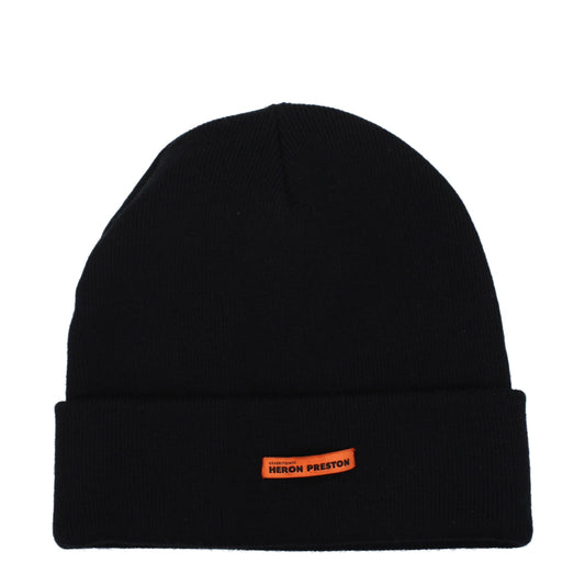 Heron Preston – Schwarze Wollmütze