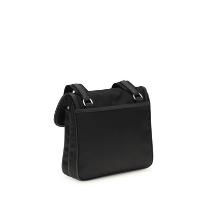 Prada Schultertasche aus Re-Nylon und Saffiano