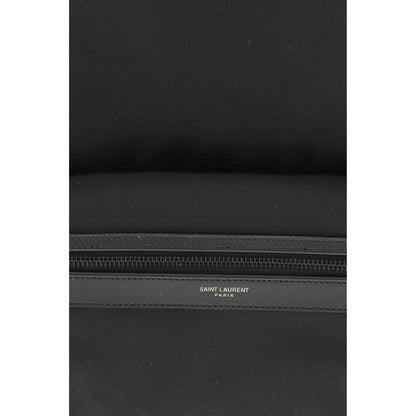 Saint Laurent Schwarzer Rucksack aus recyceltem Polyamid