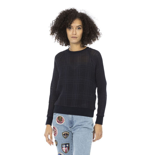 Mr&amp;Mrs Italy Blaues Baumwollhemd für Damen