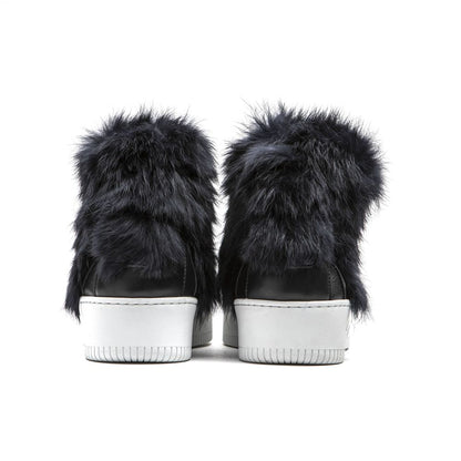 Mr&Mrs Italy Blue Cotton Women Sneaker