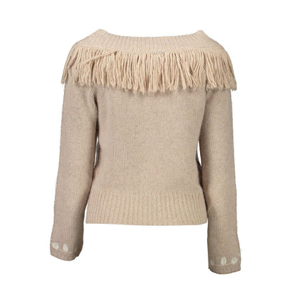 Blugirl Beige Wollpullover