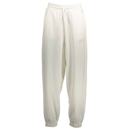 Tommy Hilfiger – Weiße Baumwollhose