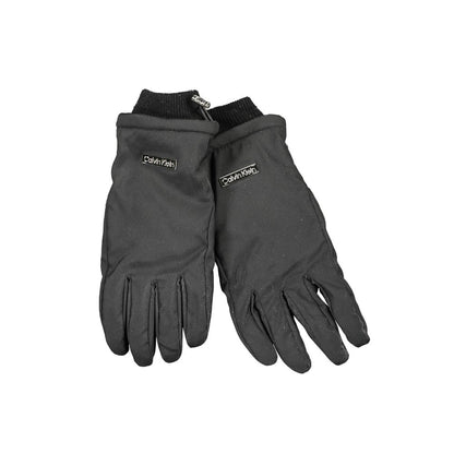 Calvin Klein – Schwarzer Polyesterhandschuh