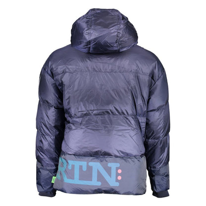 La Martina Blue Feather Jackets & Coat