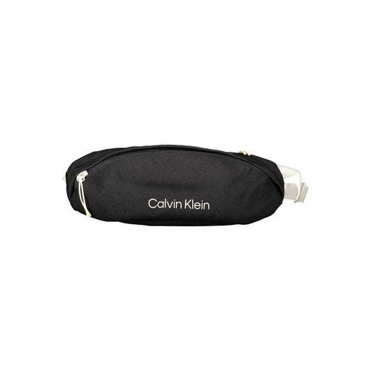 Calvin Klein Schwarze Polyester-Handtasche
