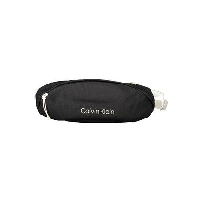 Calvin Klein Schwarze Polyester-Handtasche