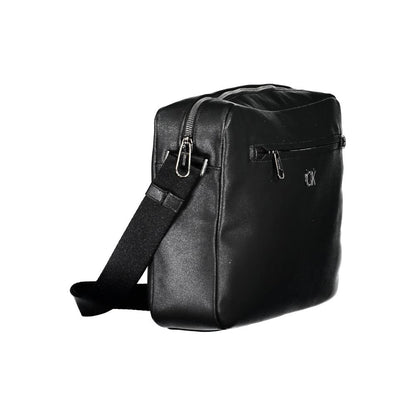 Calvin Klein Schwarze Polyester-Handtasche