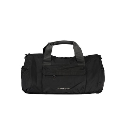 Tommy Hilfiger – Schwarze Polyester-Handtasche