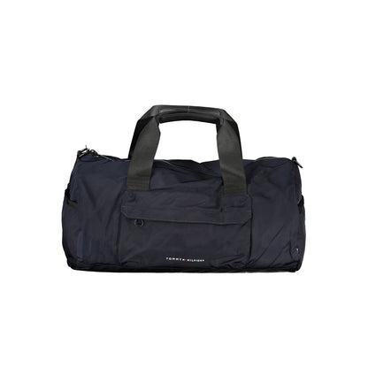 Tommy Hilfiger – Blaue Polyester-Handtasche